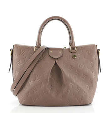 Louis Vuitton Mazarine Handbag Monogram Empreinte Leather PM