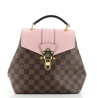 Louis Vuitton Clapton Backpack Damier and Leather