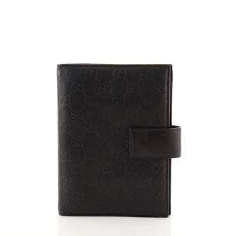 Gucci Ring Agenda Cover Guccissima Leather Small