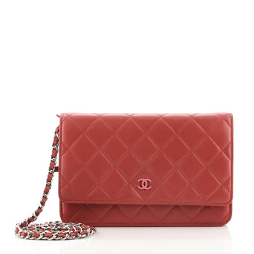 Chanel Wallet on Chain Quilted Lambskin