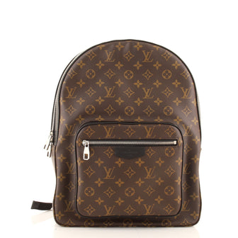 Louis Vuitton Josh Backpack Macassar Monogram Canvas
