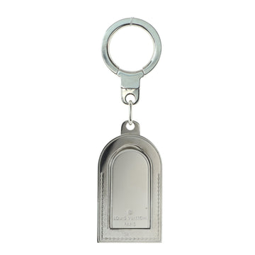 Louis Vuitton Address Name Tag Keychain Metal