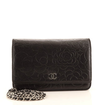Chanel Wallet on Chain Camellia Lambskin