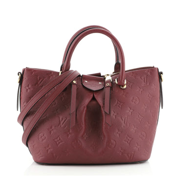 Louis Vuitton Mazarine Handbag Monogram Empreinte Leather PM