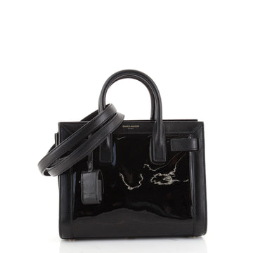 Saint Laurent Sac de Jour NM Bag Patent Nano