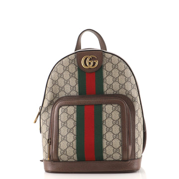 Gucci Ophidia Backpack GG Coated Canvas Small