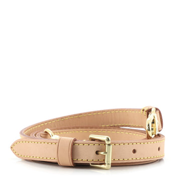 Louis Vuitton Adjustable Shoulder Strap Vachetta Leather 16mm
