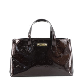 Louis Vuitton Wilshire Handbag Monogram Vernis PM
