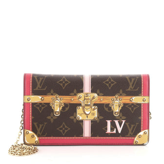 Louis Vuitton Weekend Pochette Limited Edition Summer Trunks Monogram Canvas