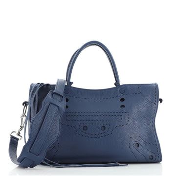 Balenciaga Blackout City Bag Leather Small