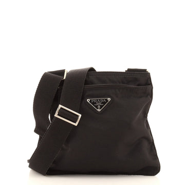 Prada Front Pocket Messenger Bag Tessuto Small