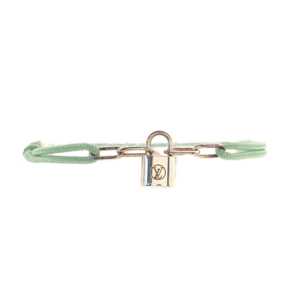 Louis Vuitton UNICEF x Virgil Abloh Lockit Cord with Sterling Silver  Bracelet Green 66632160
