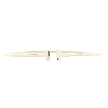 Tiffany & Co. T Wire Bracelet 18K White Gold