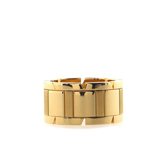 Cartier Tank Francaise Ring 18K Yellow Gold Wide