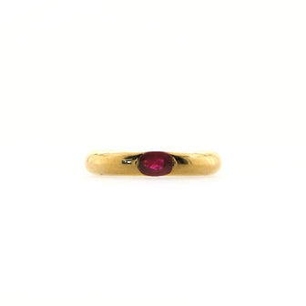 Cartier Eclipse Ring 18K Yellow Gold and Ruby