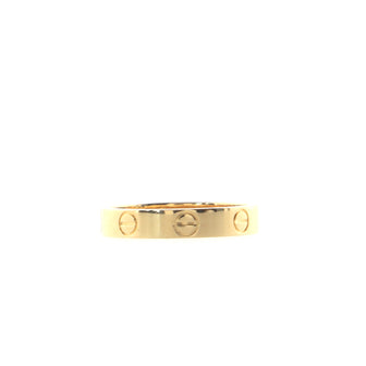 Cartier Love Wedding Band Ring 18K Yellow Gold