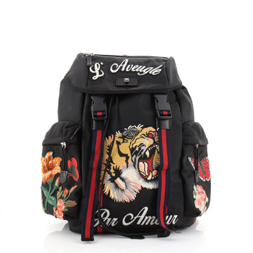 Gucci Techpack Backpack Embroidered Techno Canvas