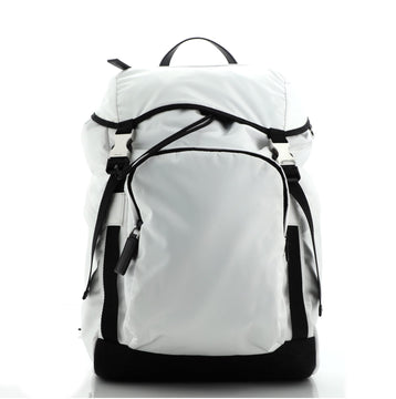 Prada Double Buckle Backpack Tessuto