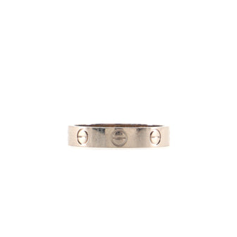 Cartier Love Wedding Band Ring 18K White Gold