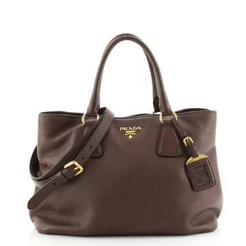 Prada Convertible Shopping Tote Vitello Daino Medium