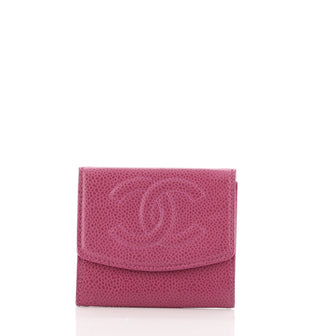Chanel Timeless CC Flap Card Case Caviar