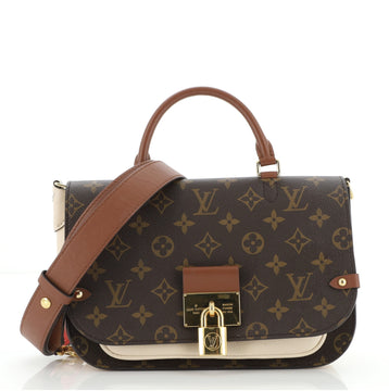 Louis Vuitton Vaugirard Handbag Monogram Canvas with Leather