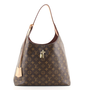 Louis Vuitton Flower Hobo Monogram Canvas