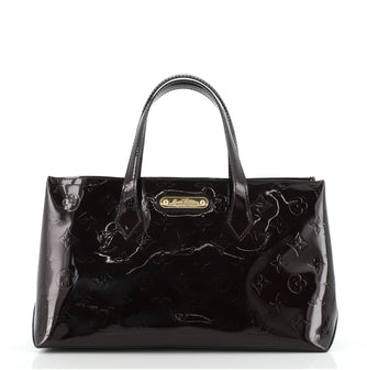 Louis Vuitton Wilshire Handbag Monogram Vernis PM