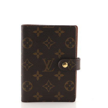 Louis Vuitton Ring Agenda Cover Monogram Canvas PM