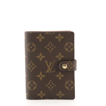 Louis Vuitton Ring Agenda Cover Monogram Canvas PM