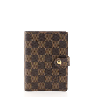 Louis Vuitton Ring Agenda Cover Damier PM