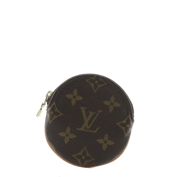 Louis Vuitton Round Coin Purse Monogram Canvas