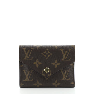 Louis Vuitton Compact Victorine Wallet Monogram Canvas