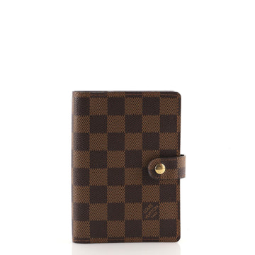 Louis Vuitton Ring Agenda Cover Damier PM