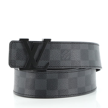 Louis Vuitton LV Initiales Belt Damier Graphite Wide
