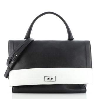 Givenchy Shark Convertible Satchel Leather Medium