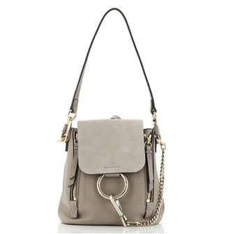 chlo faye leather and suede backpack Chloe Small Calfskin Bag Poshbag Boutique Two front zips with leather pullers can be worn up or down to reveal contrasted suede lining and increase the bags carrying capacity Chloe Mini Faye Shoulder Bag
