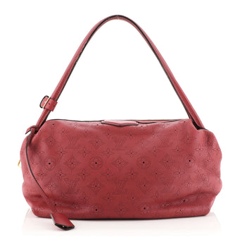 Louis Vuitton Galatea Handbag Mahina Leather MM