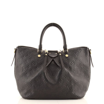 Louis Vuitton Mazarine Handbag Monogram Empreinte Leather MM