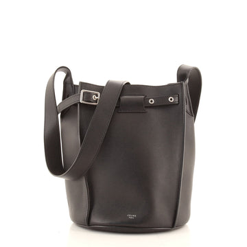 Celine Long Strap Big Bag Bucket Leather
