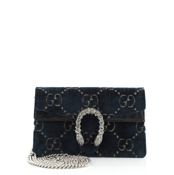 Gucci Dionysus Bag GG Velvet Super Mini