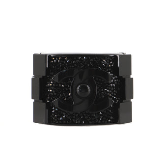 Chanel Lego Boy Cuff Bracelet Resin and Crystals
