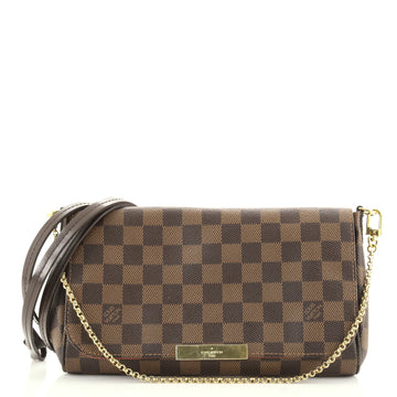 Louis Vuitton Favorite Handbag Damier MM