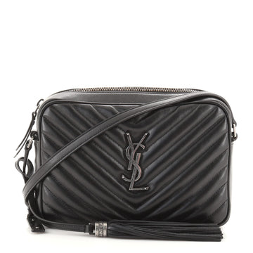 Saint Laurent Lou Camera Bag Matelasse Chevron Leather Small