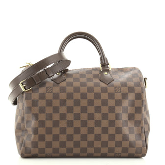 Louis Vuitton Speedy Bandouliere Bag Damier 30