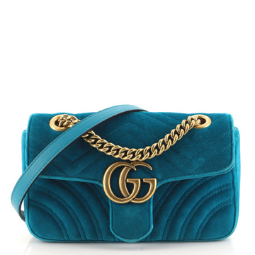 Gucci GG Marmont Flap Bag Matelasse Leather Mini