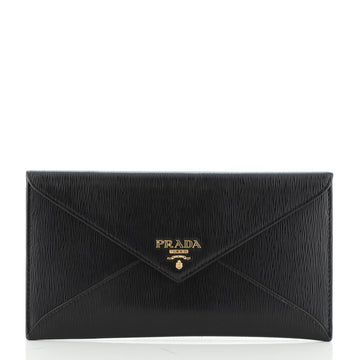 Prada Envelope Wallet Saffiano Leather
