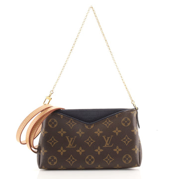 Louis Vuitton Pallas Clutch Monogram Canvas