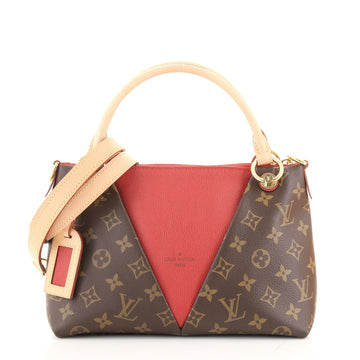 Louis Vuitton V Tote Monogram Canvas and Leather BB