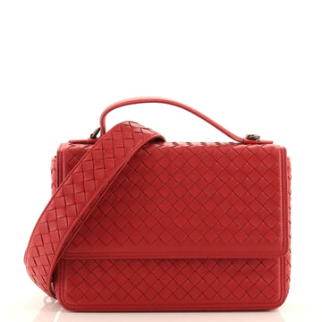 Bottega Veneta Alumna Top Handle Bag Intrecciato Nappa Small